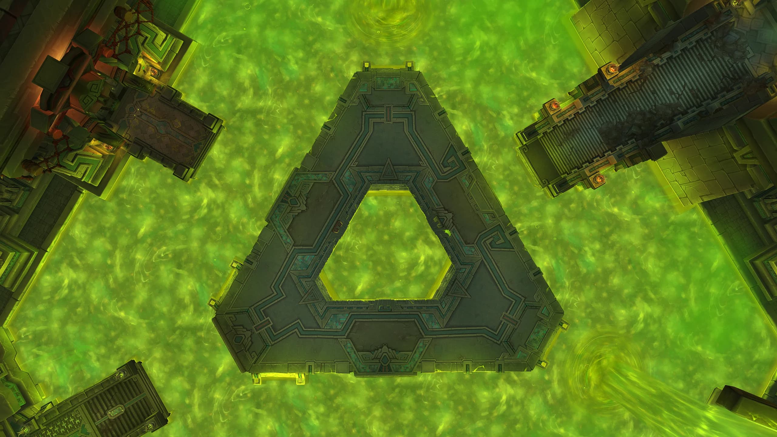 Arena map for The Twin Fangs